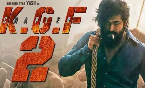 A poster of the film K.G.F: Chapter 2