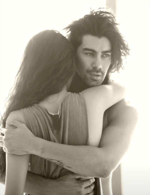 Kabir Duhan Singh modelling for a fashion brand