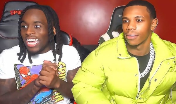 Kai Cenat with A Boogie Wit Da Hoodie