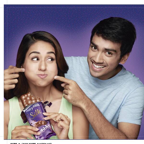 Kalidas Jayaram with Disha Patani in Cadbury Silk Advertisement