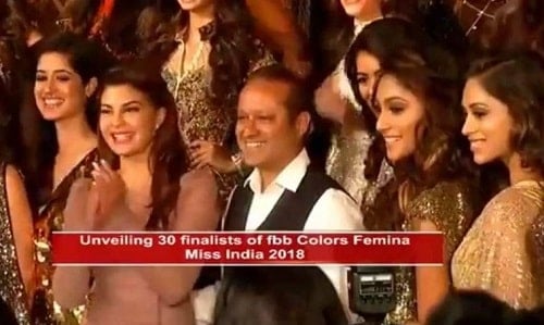 Kamakshi Bhaskarla in Miss India 2018