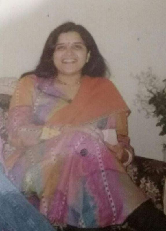 Kamini Chopra Handa in her youth