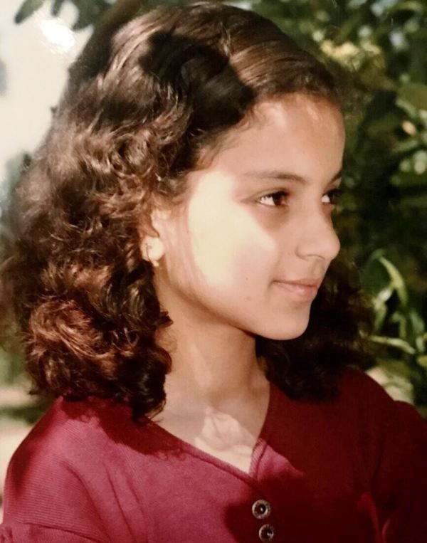Kangana Ranaut Teenage Photo