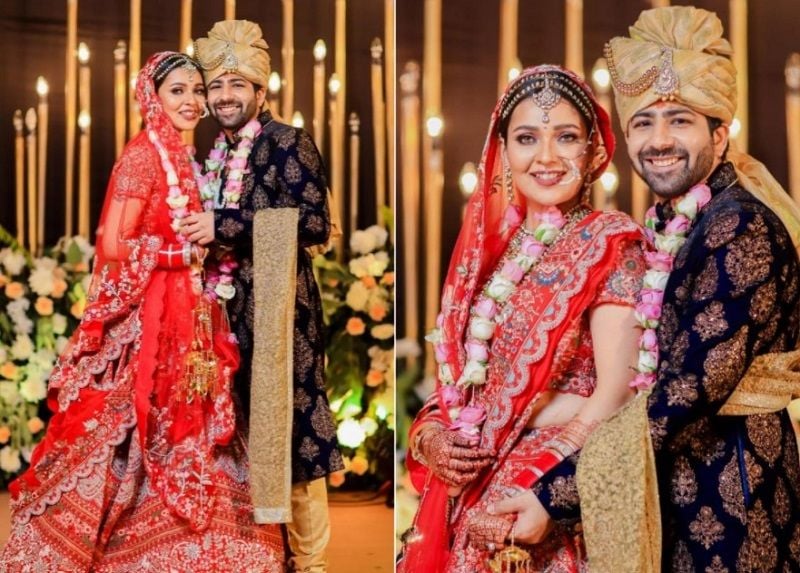 Kapil with his wife Mansi