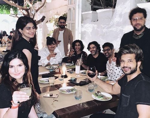 Karan Kundrra at a party