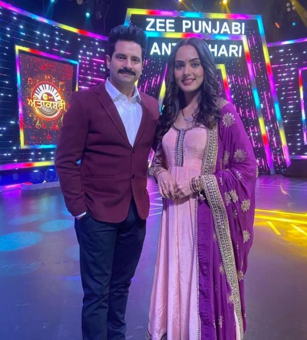 Karan Mehra in Zee Punjabi Antakshari
