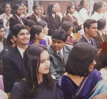 Karan Mehra in school days