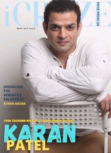 Karan Patel featured on a magazine cover