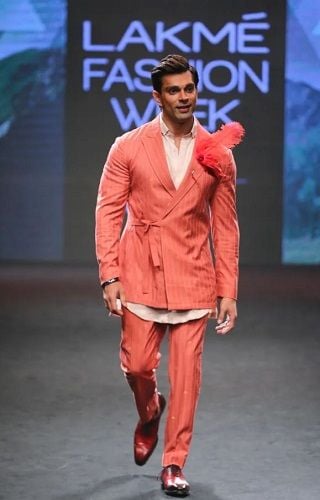 Karan Singh Grover in a fashion show