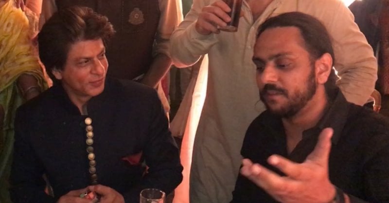 Karan Singh with Shah Rukh Khan