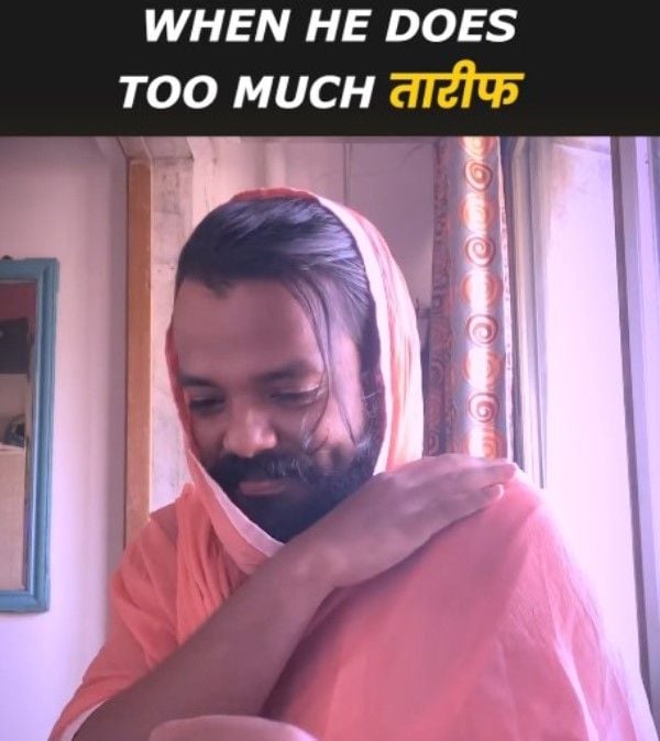 Karan Sonawane in one of his Instagram reels