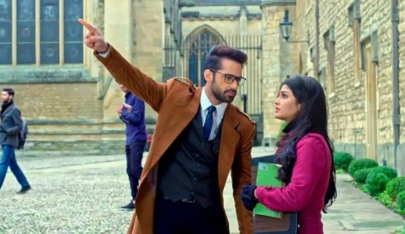 Karan Vohra in a still from the television show Krishna Chali London (2018)