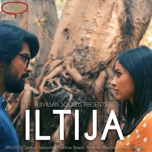 Karishma Sawant on the poster of the music video Iltija