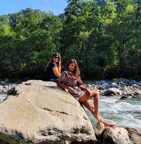 Kashish Kapoor during her vacation