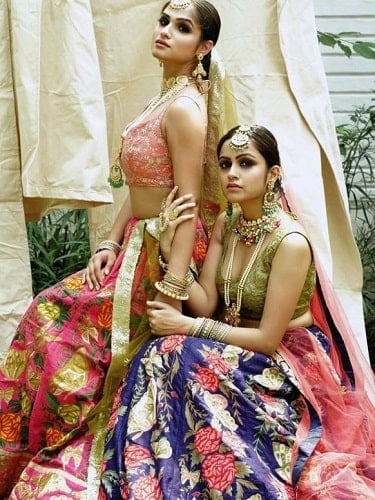 Kashish Kapoor in a print ad