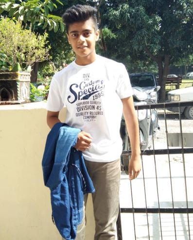 Kashvee Gautam during her teenage years