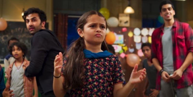 Kashvi Kothari as an orphan in the film 