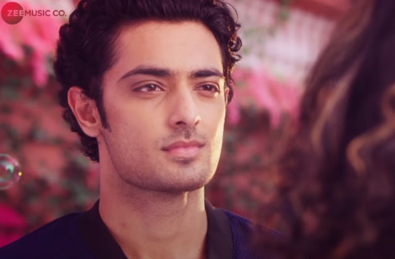 Kashyap Barbhaya in a still from the music video 