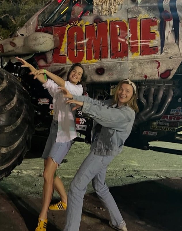 Kate Harrison with Chloë Grace Moretz