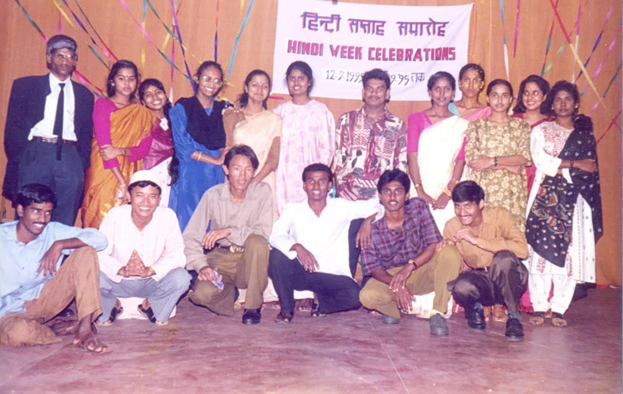 Kathi Mahesh in his college days