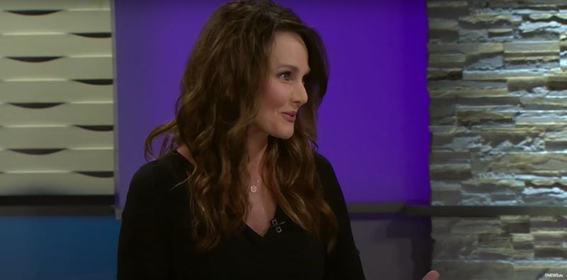 A still of Kathy Sabine reporting news on 9NEWS