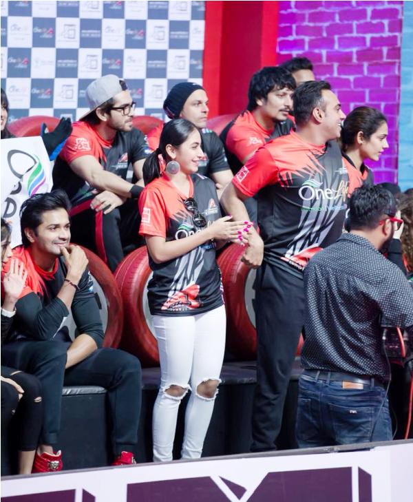 Katie Iqbal in Box Cricket League