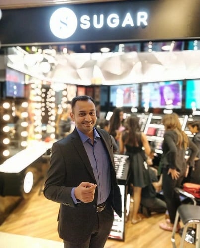 Kaushik Mukherjee at the Sugar store