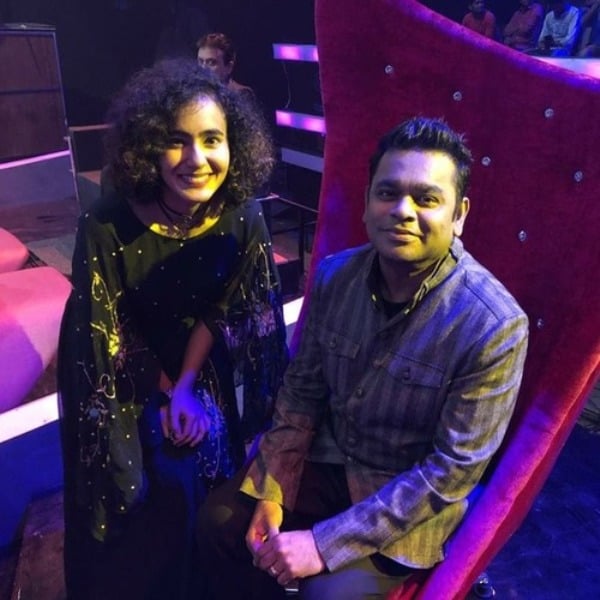 Kavya Ajit with A. R. Rahman