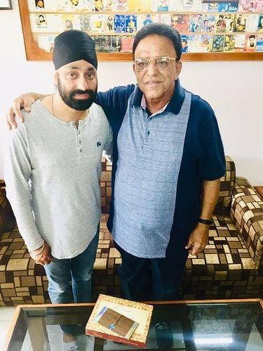 Kawaljit Bablu with Charanjir Ahuja