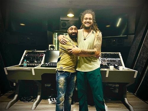 Kawaljit Bablu with Hansraj Raghuwanshi