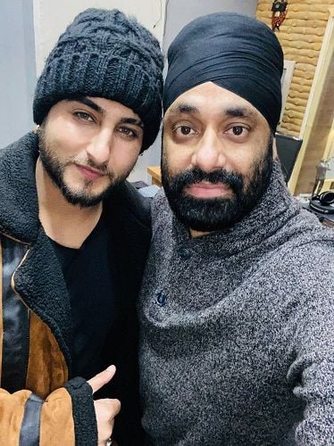 Kawaljit Bablu with Khaan Ji