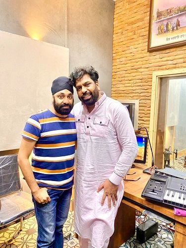 Kawaljit Bablu with Sardar Ali Ji