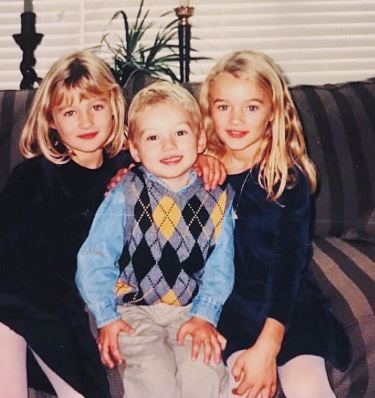 Kelley Mack with her siblings during her childhood