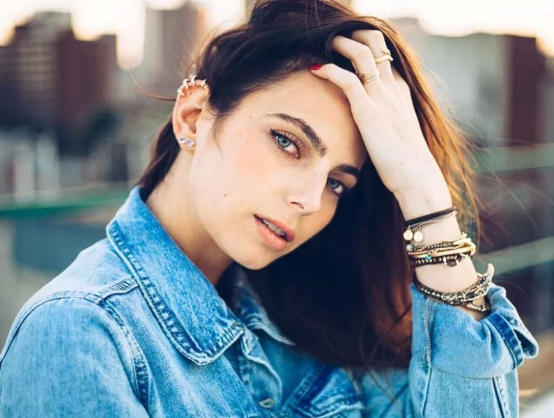 Kelly Piquet during her days as columnist at Marie Claire magazine in Sao Paulo, Brazil