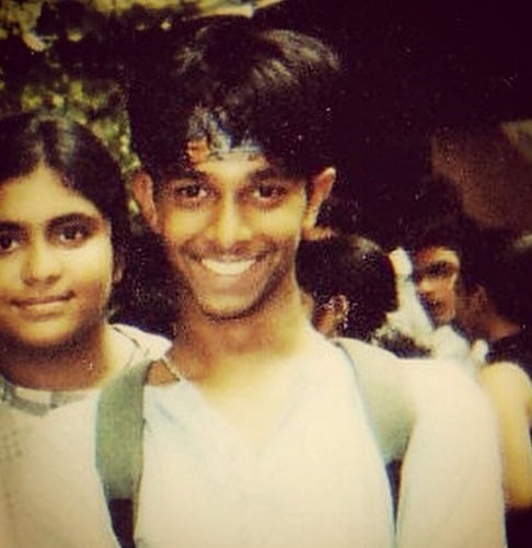 Ken Ferns during his college days