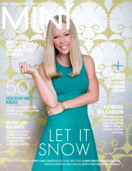 Kendra Wilkinson on the cover of a magazine