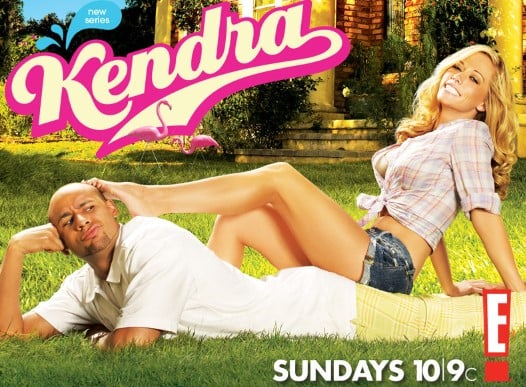 Kendra Wilkinson on the poster of the reality show Kendra