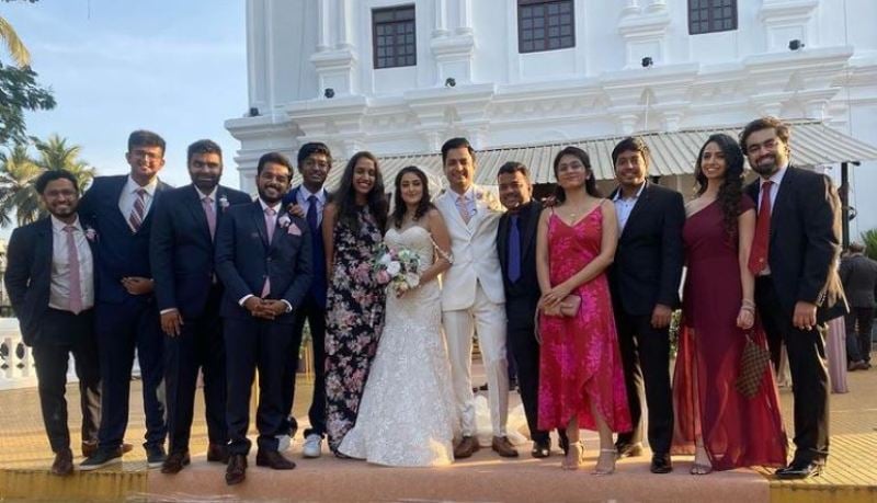 Kenny Sebastian with his comedian colleagues