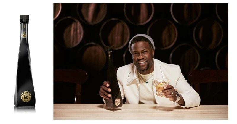 Kevin Hart introducing his luxury tequila brand named 