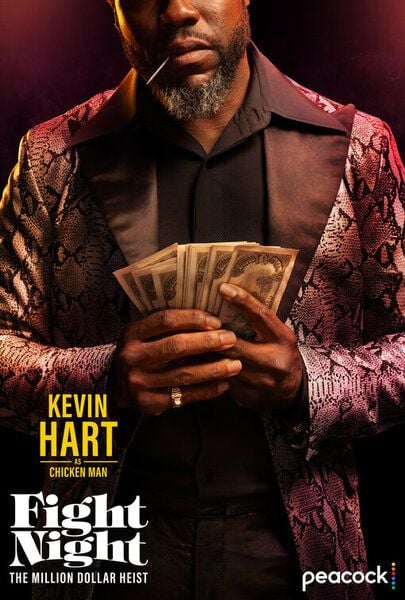 Kevin Hart on the poster of the American TV show titled 