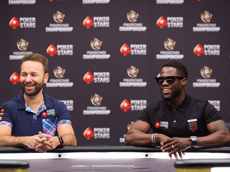 Kevin Hart (right) as the brand ambassador of 