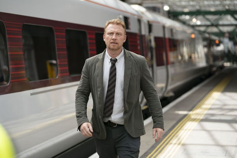Kevin McKidd in a still from the British crime thriller television series titled 