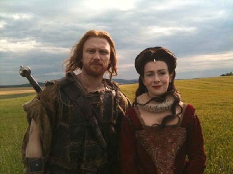 Kevin McKidd (left) in a still from the British film titled 