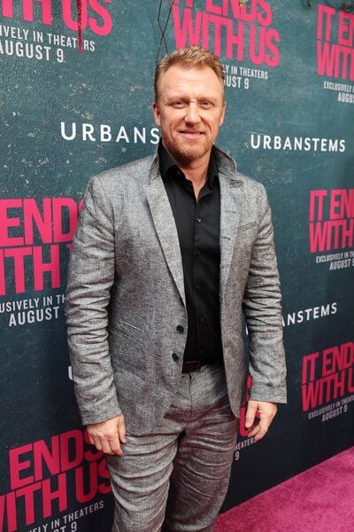 Kevin McKidd on the premiere of the American romantic drama film titled 