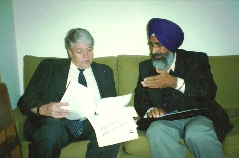 Khalra raising awareness with the Canadian Government Khalra raising awareness with the Canadian Government