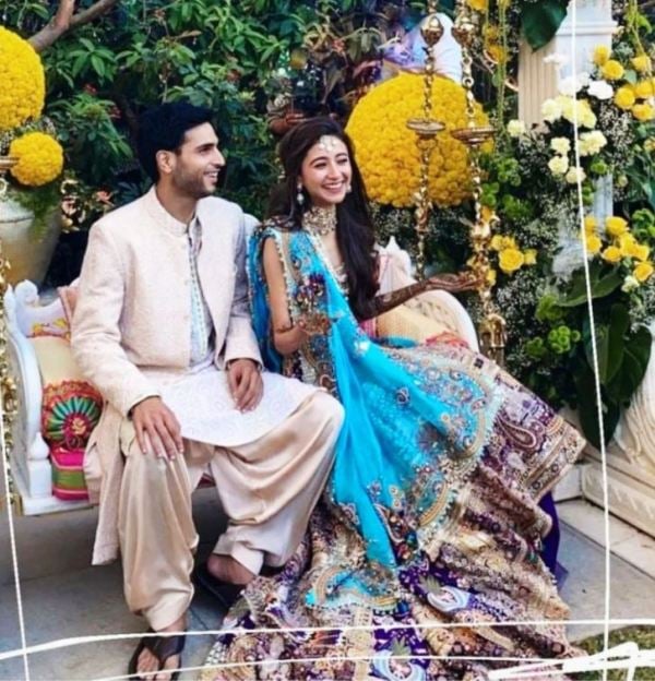 Khrisha and Anmol Ambani