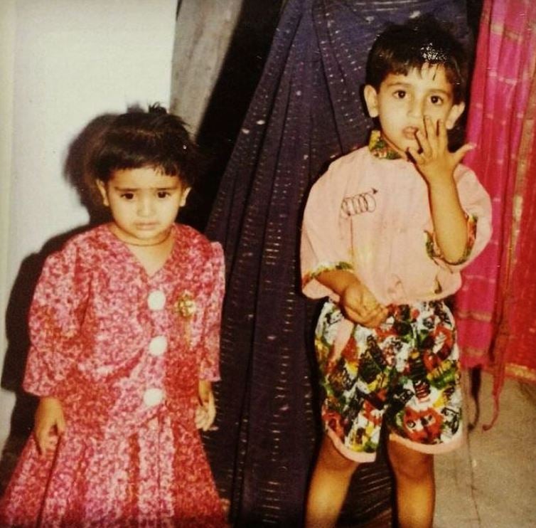 Khushboo Atre in childhood