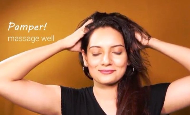 Khushbu Patel in the Atulya Hair Care Oil Ad