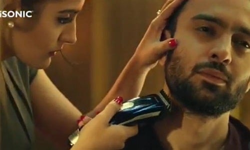 Khushbu Rajendra in a TV commercial