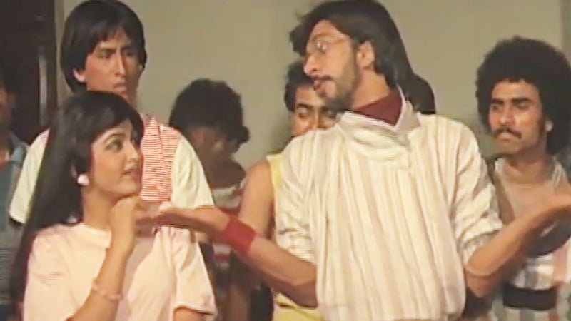 Khushbu Sundar with Javed Jaffery in the song Bol Baby Bol, Rock n Roll